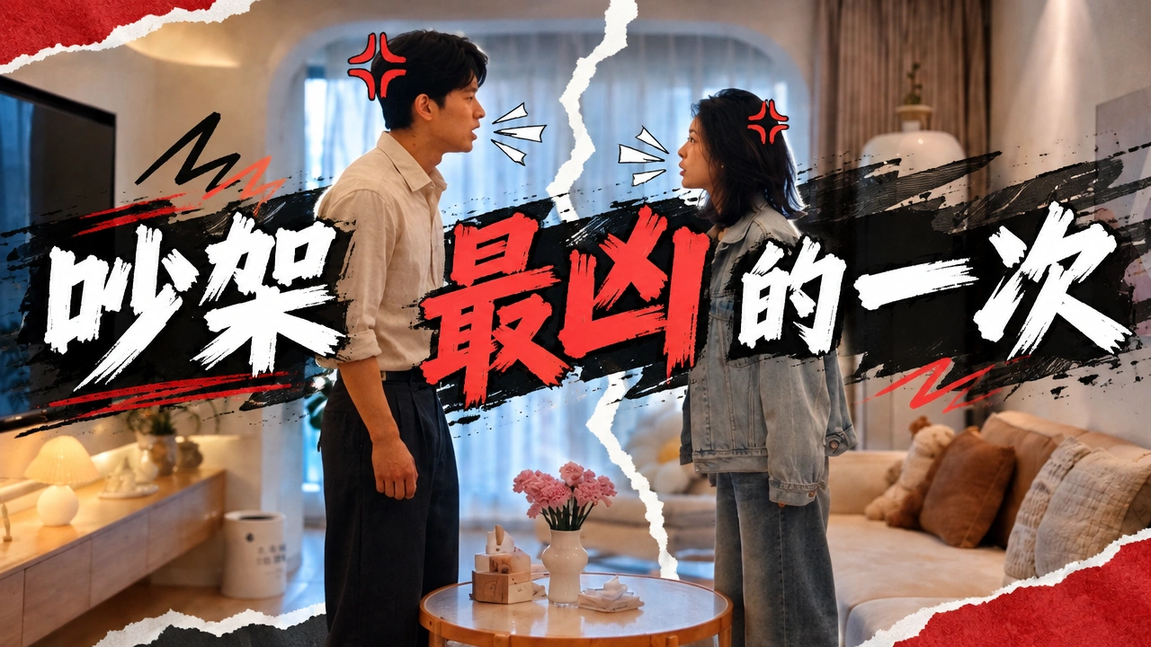 夫妻反差吵架