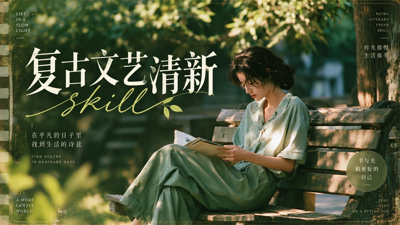 复古清新 Skill 封面